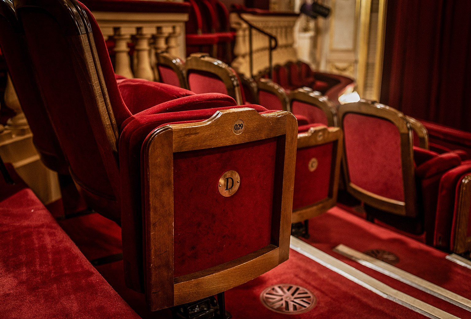 Théâtre Édouard VII seats